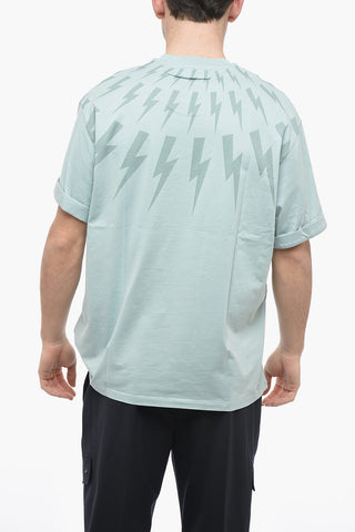 T-Shirt Girocollo FAIR-ISLE THUNDERBOLT Easy Fit