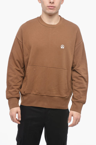 Brushed Cotton MUSIC BOLT Baggy Fit Sweatshirt