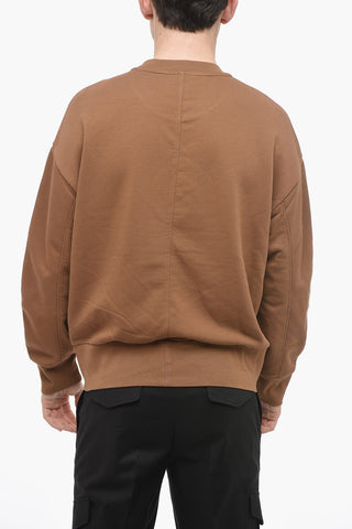 Brushed Cotton MUSIC BOLT Baggy Fit Sweatshirt