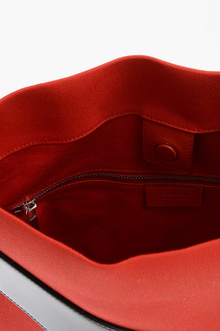 Borsa a Spalla VANITY PLUS in Pelle e Nylon con Dettagli Cut-Out