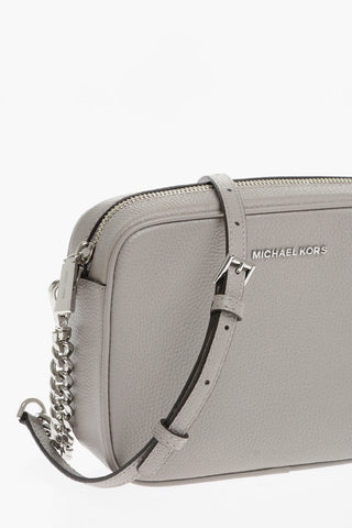 MICHAEL Camera Bag JET SET In Pelle Martellata con Nappina