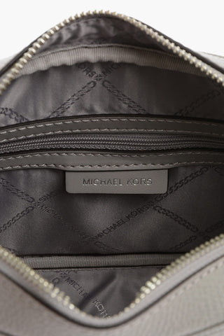 MICHAEL Camera Bag JET SET In Pelle Martellata con Nappina