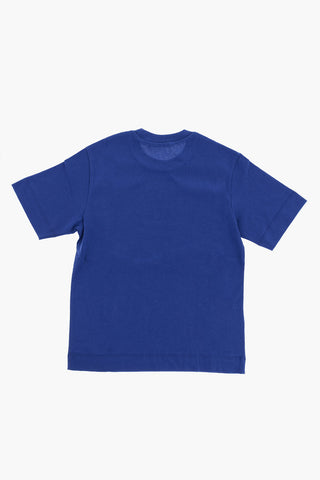 Cotton Crew-Neck T-shirt with Print