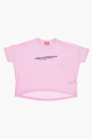 RED TAG Asymmetric TEXVALIND Oversize Fit T-Shirt
