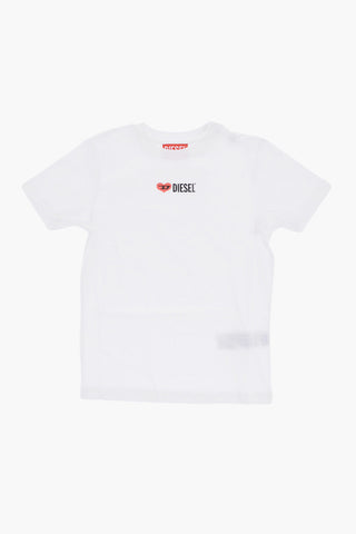 RED TAG T-Shirt TDIEGO1 in Tinta Unita con Logo a Contrasto
