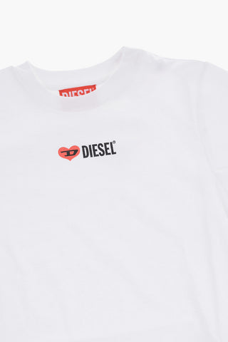 RED TAG T-Shirt TDIEGO1 in Tinta Unita con Logo a Contrasto