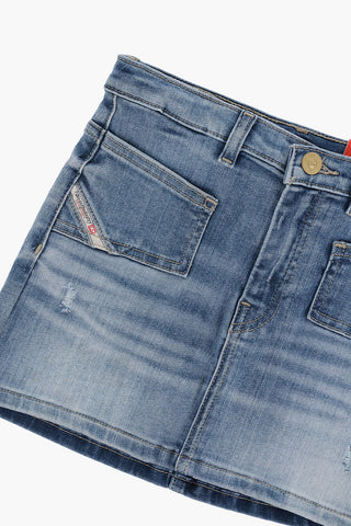 Stretch Denim GIANNA-HP Skirt