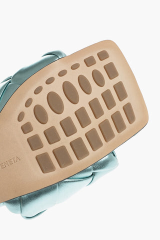 Slides LIDO In pelle Metallizzata