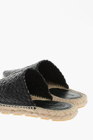 Braided Leather ESPADRILLE Pointed Sabot