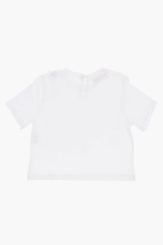 T-shirt Girocollo TRINSEB con Logo Glitter