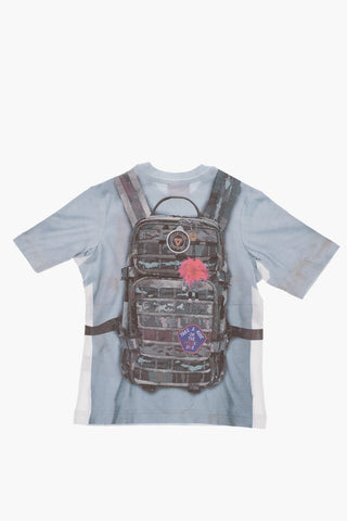 RED TAG Printed Oversized TWASHE3 Crew-Neck T-shirt