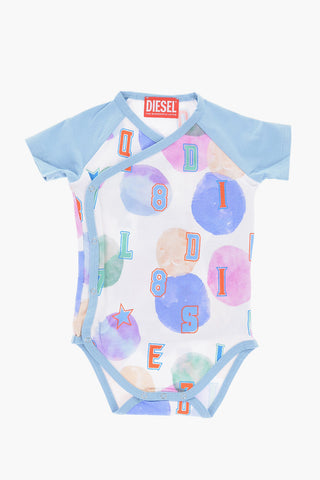 Printed Wrap Bodysuit