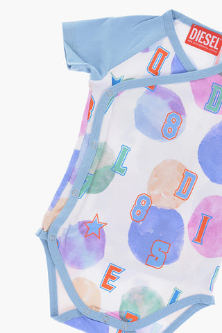 Printed Wrap Bodysuit