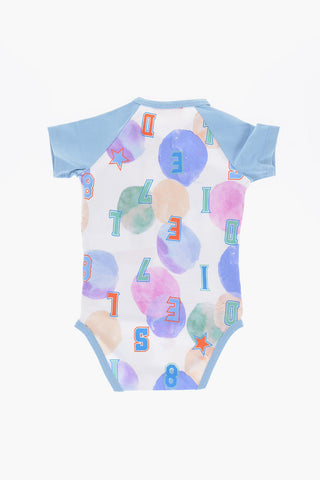 Printed Wrap Bodysuit