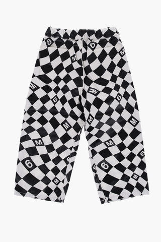 MM6 Two-Tone Jeans With Logoed-Buttons 