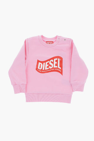 RED TAG Brushed Cotton SANNYB Crew-neck Sweatshirt