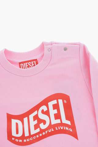 RED TAG Brushed Cotton SANNYB Crew-neck Sweatshirt
