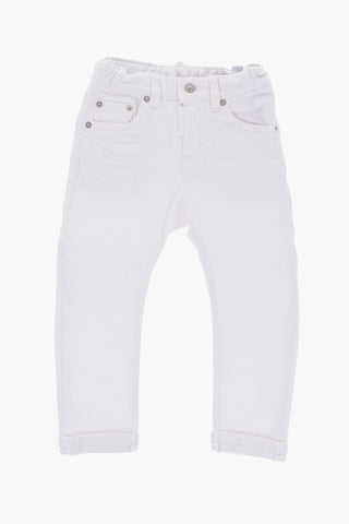 WHITE BULL Light-Wash Jeans with 5 Pockets
