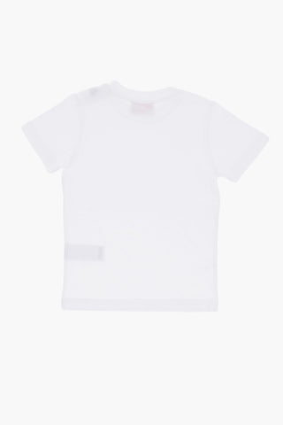 RED TAG T-Shirt Girocollo TLINB in Tinta Unita con Logo Stampato