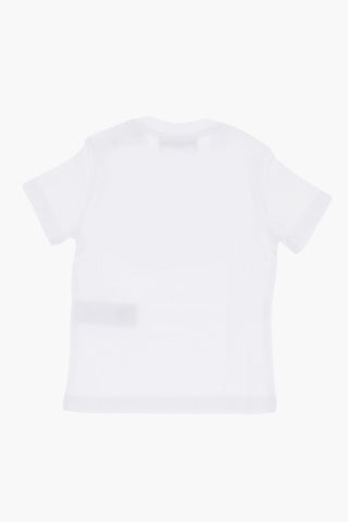 Cotton Crew-Neck T-shirt with Contrast-Print