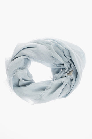 Foulard in Lino a Tinta Unita