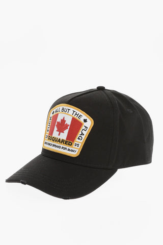 Cotton Twill Baseball Cap with Patch Embroidery