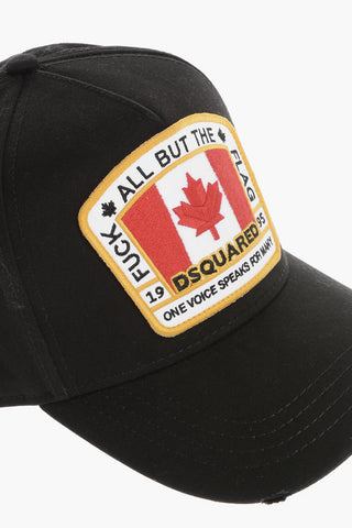 Cotton Twill Baseball Cap with Patch Embroidery