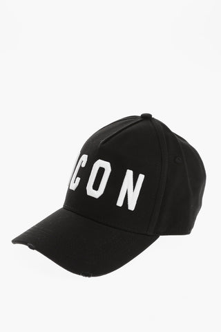 ICON Cotton Gabardine Cap with Embossed Logo
