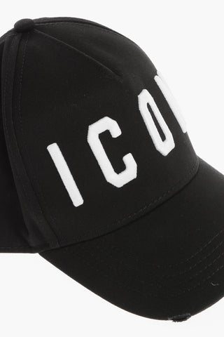 ICON Cotton Gabardine Cap with Embossed Logo