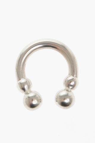Piercing- Shaped Silver Ring