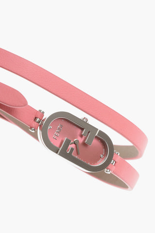 Solid Color Analog Watch with Double-Wrap Leather Strap