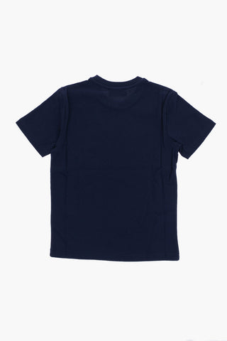 Solid Color RELAX T-Shirt with Contrasting Logo