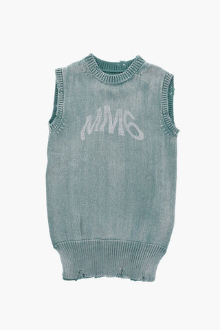 MM6 Vintage Effect Lightweight Cotton Dress