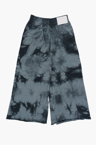 MM6 Tie-Dye Effect Sweat Pants with Ankle Slit