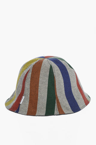 Cappello Bucket in Denim Reversibile
