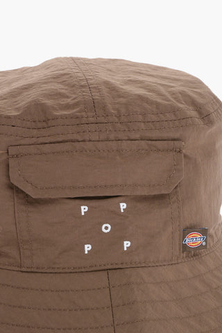 POP TRADING COMPANY Nylon Bucket Hat with Pocket