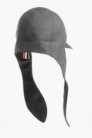 Wool Tie-up Cap