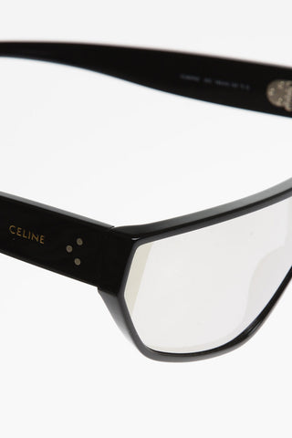 Occhiali da Sole Shield con Lenti Specchiate