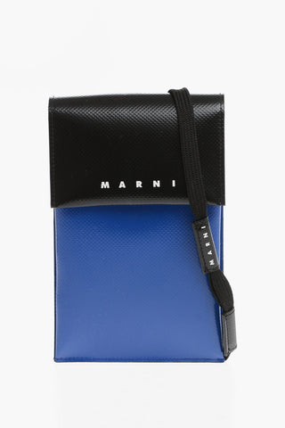 Color Block Phone Holder with Removable Shoulder Strap