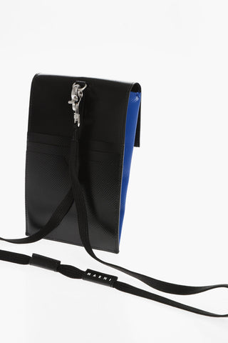 Color Block Phone Holder with Removable Shoulder Strap