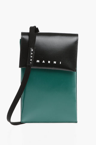 Color Block Phone Holder with Removable Shoulder Strap