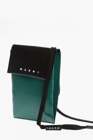 Color Block Phone Holder with Removable Shoulder Strap