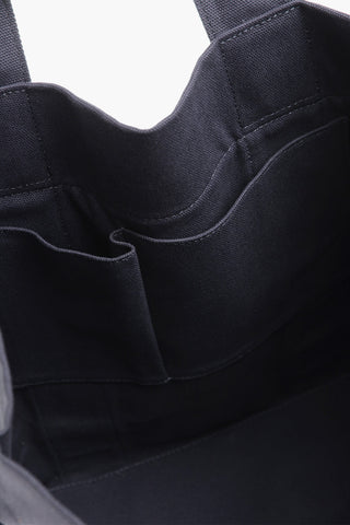 Borsa Tote in Cotone a Tinta Unita