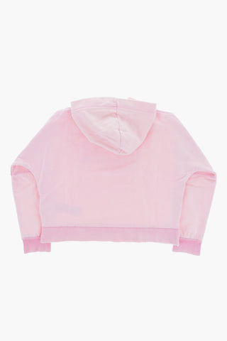 RED TAG Hoodie SQUINGY smudged Logo
