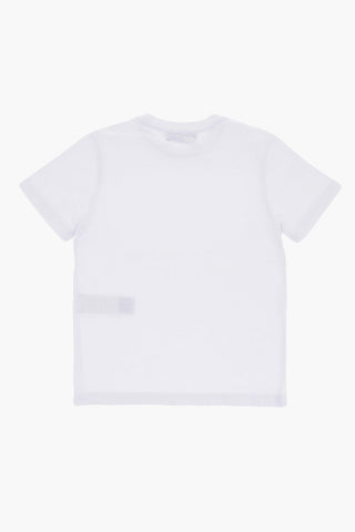 Solid Color RELAX T-Shirt with Contrasting Logo