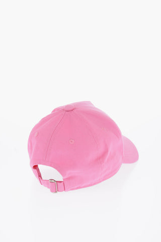 Solid Color Cap with Rhinestone Embellished Logo