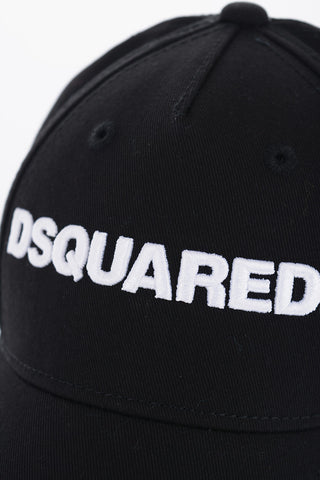 Cappello Da Baseball in Tinta Unita con Logo a Contrasto