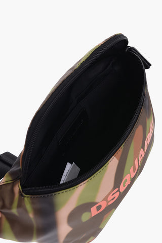 Camouflage-Effect Maxi Bum Bag