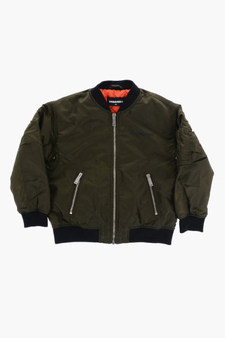 Bomber in Nylon Imbottito