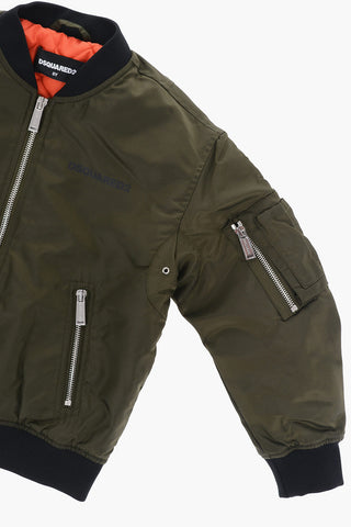 Bomber in Nylon Imbottito